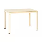 Galant asztal, 100X60, bézs, bézs