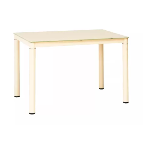 Galant asztal, 100X60, bézs, bézs