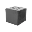 Lori bársony puff, szürke