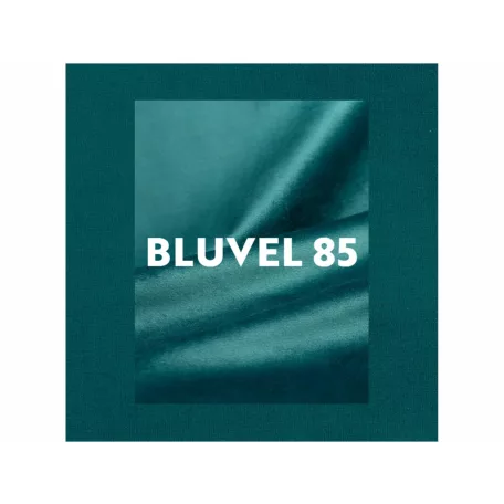 Lori bársony puff, türkiz