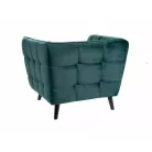 Castello Velvet 1 fotel, zöld