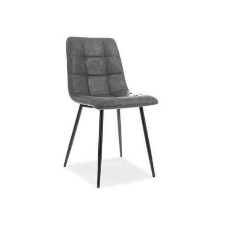 Look szék, fekete, szürke