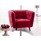 Castello Velvet 1 fotel, bordó