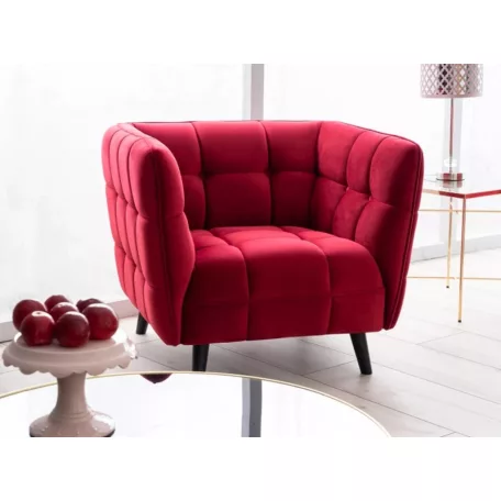 Castello Velvet 1 fotel, bordó