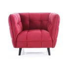 Castello Velvet 1 fotel, bordó