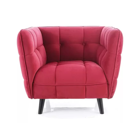 Castello Velvet 1 fotel, bordó