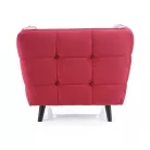 Castello Velvet 1 fotel, bordó