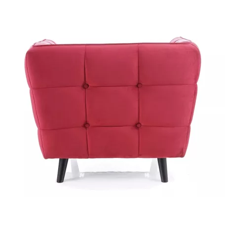 Castello Velvet 1 fotel, bordó