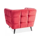 Castello Velvet 1 fotel, bordó