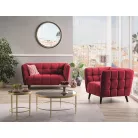 Castello Velvet 1 fotel, bordó