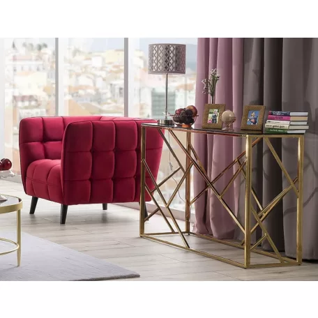 Castello Velvet 1 fotel, bordó