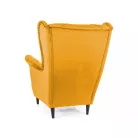 Lady bársony fotel, curry