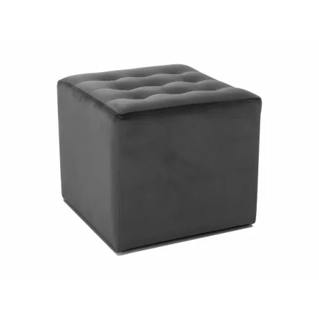 Lori bársony puff, fekete