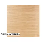 Puro asztal, 80X80, fekete, tölgy