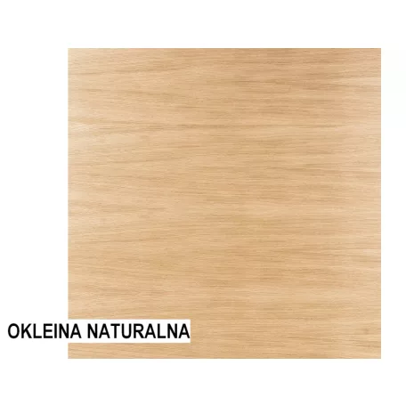 Puro asztal, 80X80, fekete, tölgy