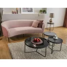 Artemida dohányzóasztal szett, fekete, fekete