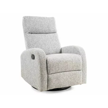 Olimp fotel, fekete, szürke