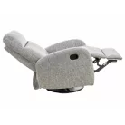 Olimp fotel, fekete, szürke