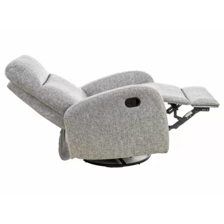 Olimp fotel, fekete, szürke