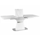 Saturn II asztal, 160X90, fehér, fehér