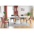 Saturn II asztal, 160X90, fehér, fehér