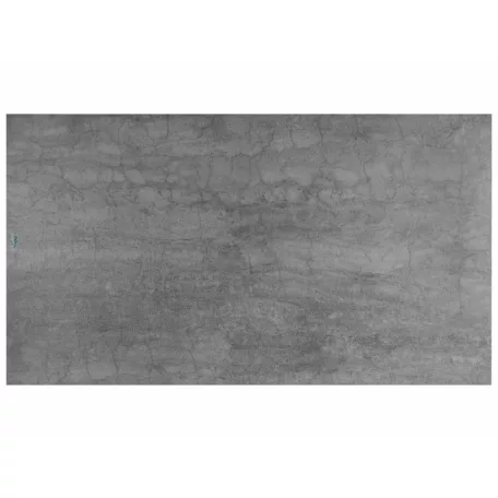 Salvadore kerámia antracit asztal, 160X90, fekete, szürke márvány