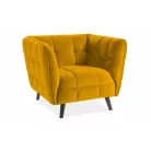 Castello Velvet 1 fotel, curry