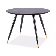 II. Cirill asztal, fekete, fekete