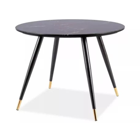 II. Cirill asztal, fekete, fekete