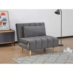 Billy bársonyfotel, 103X94, szürke