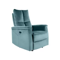 Neptun bársony fotel, 94X76, zöld