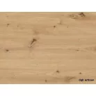 Adam 120 asztal, 120X68, fekete, kézműves tölgy