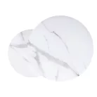 Atlanta C dohányzóasztal szett, fekete, fehér