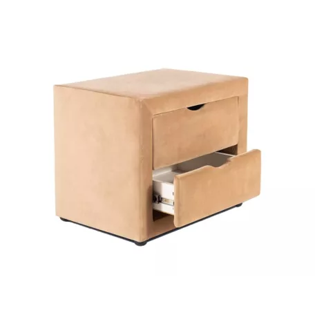 ET-002 éjjeliszekrény Bársony, 50X35, bézs