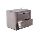 ET-002 éjjeliszekrény Bársony, 50X35, szürke