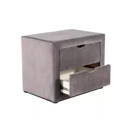 ET-002 éjjeliszekrény Bársony, 50X35, szürke