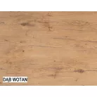 Excel-asztal, 140X85, Wotan tölgy / ezüst, Wotan tölgy / ezüst