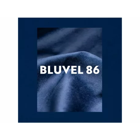 Neptun M Bársony fotel masszázsfunkcióval, 94X76, fekete, tengerészkék