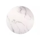 Atlanta B II dohányzóasztal szett, króm, fehér