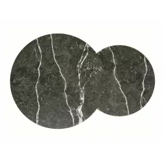 Hola dohányzóasztal szett, fekete, fekete