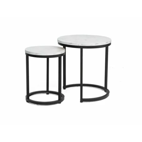 Hola dohányzóasztal szett, fekete, fehér