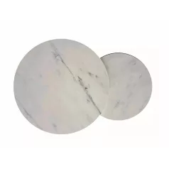 Hola dohányzóasztal szett, fekete, fehér