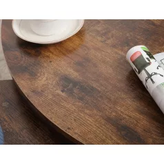 Ella A dohányzóasztal, fekete, barna