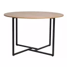 Alto asztal, fekete, tölgy