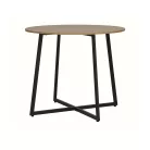 Luna asztal, fekete, tölgy