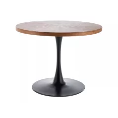 Amadeo asztal, fekete, dió