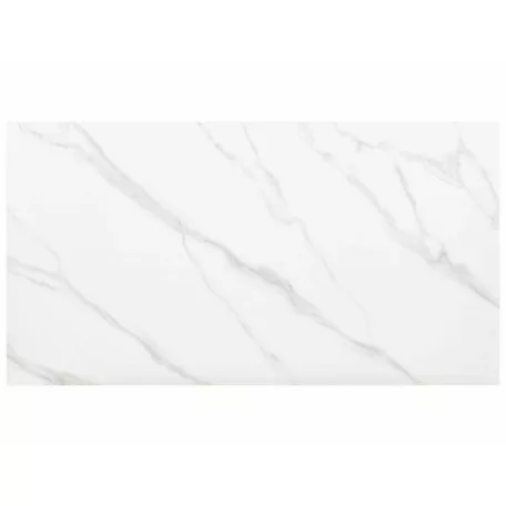 Rion 160 asztal, 160X90, fekete, fehér fényes