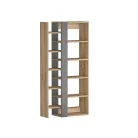 Combo polc, 80X29, antracit, Wotan tölgy