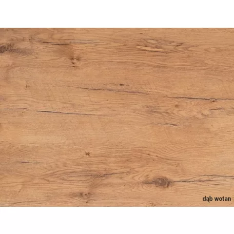 Combo polc, 80X29, antracit, Wotan tölgy