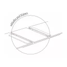 Excel-asztal, 140X85, kézműves tölgy / antracit, kézműves tölgy / antracit